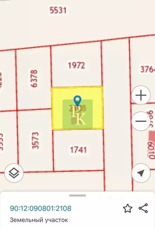 Участок в Крым, Симферопольский район, с. Мирное  (6.0 сот.) - Фото 1