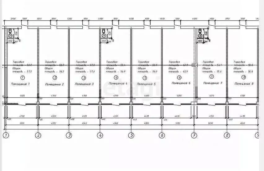 Торговая площадь в Краснодарский край, Темрюк ул. 27 Сентября (20192 ... - Фото 2