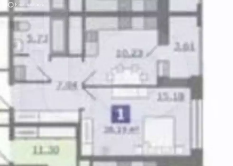 1-комнатная квартира: Екатеринбург, улица Щербакова, 77к1 (38.5 м) - Фото 1