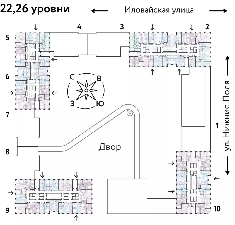 3-к кв. Москва Иловайская ул. (54.8 м) - Фото 1