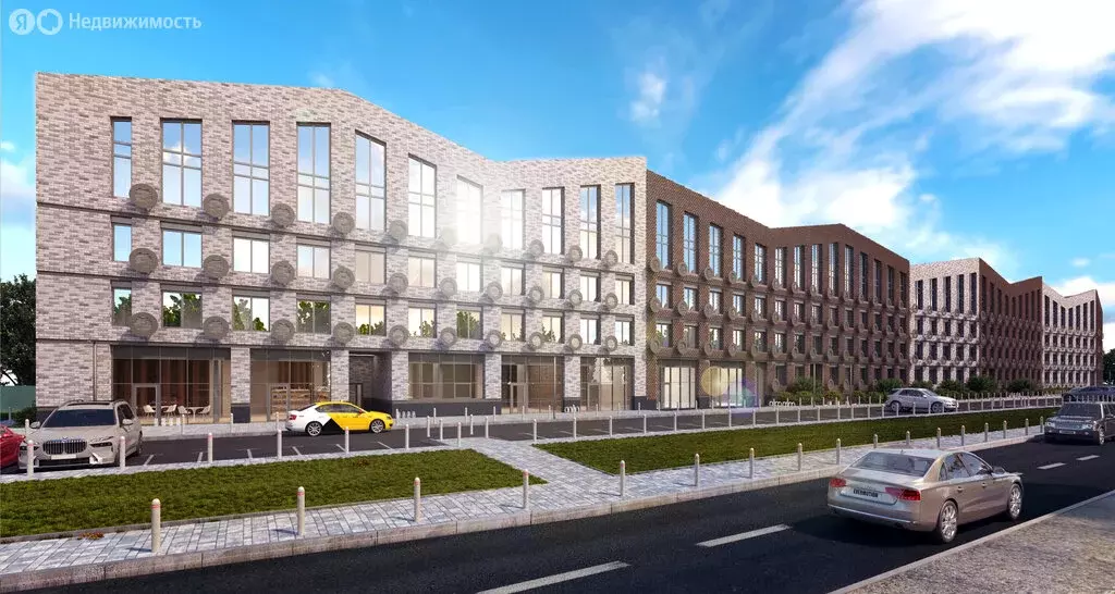 Квартира-студия: посёлок Вёшки, Третьяковская улица, 1 (27.25 м) - Фото 1