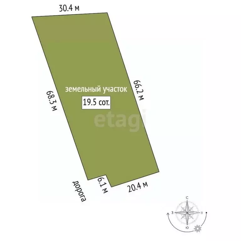 Участок в Ленинградская область, Всеволожский район, Лесколовское ... - Фото 2