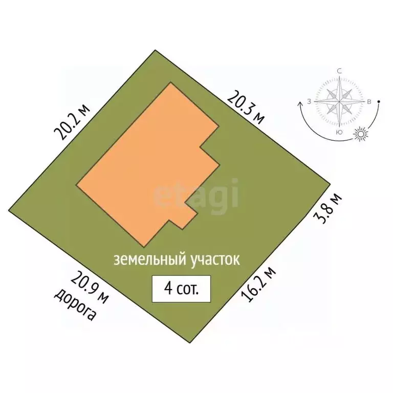 Дом в Татарстан, Альметьевск ул. Гарифа Ахунова, 22 (88 м) - Фото 1