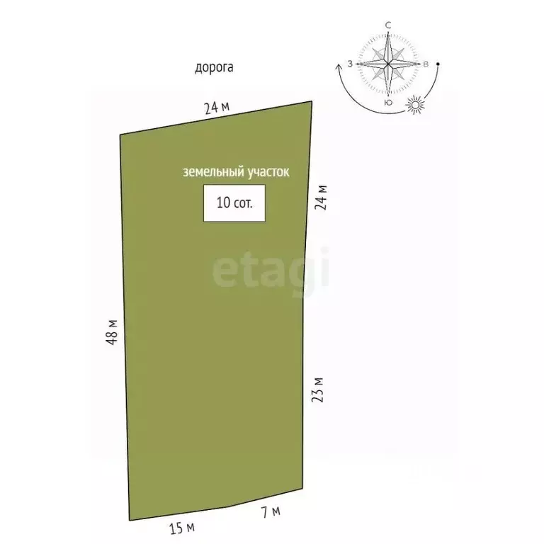 Участок в Ростовская область, Ростов-на-Дону Путеец-2 СТ,  (10.8 сот.) - Фото 1