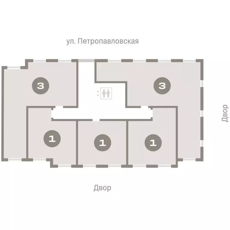 1-комнатная квартира: Новоселье, ЖК Брусника (40.06 м) - Фото 2