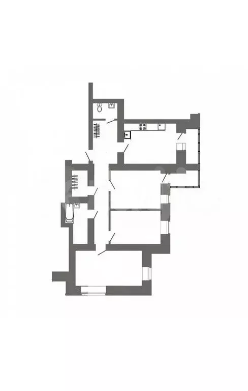 3-комнатная квартира: Воронеж, улица Независимости, 55/9 (89 м) - Фото 2