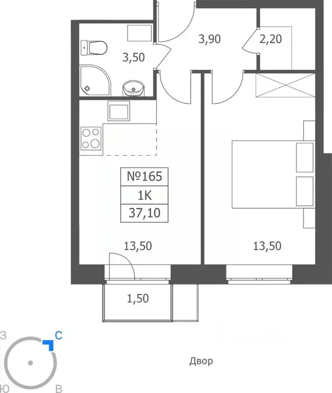 1-к кв. Ярославская область, Ярославль ул. Большая Октябрьская, 85 ... - Фото 1