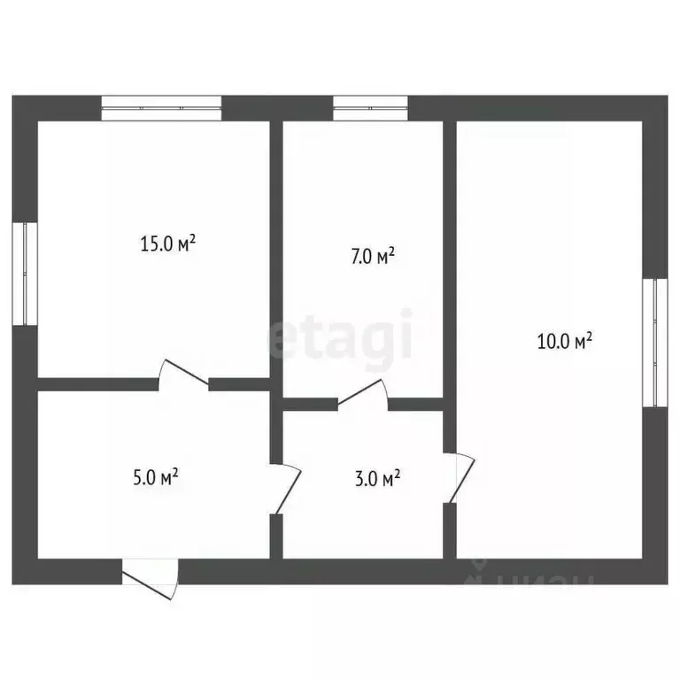 Дом в Башкортостан, Стерлитамак Горняк СНТ, ул. Горняков (50 м) - Фото 0