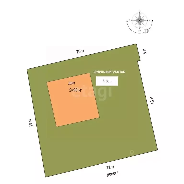 Дом в Тюменская область, Тюмень Молодежная ул. (98 м) - Фото 1