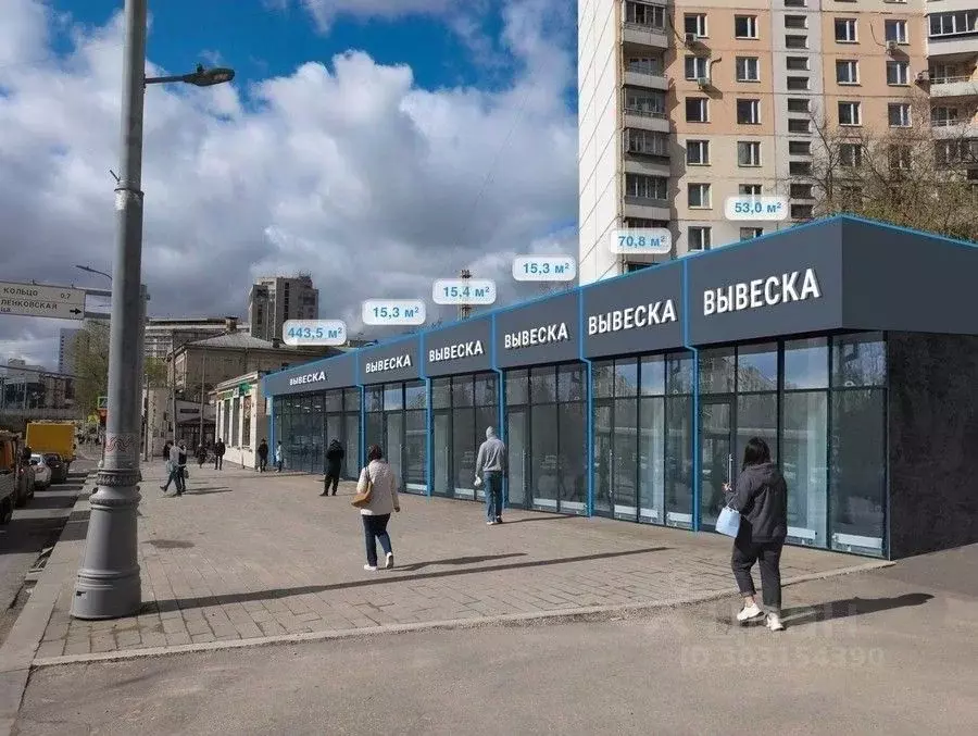 Торговая площадь в Москва Русаковская ул., 25С1 (71 м) - Фото 0