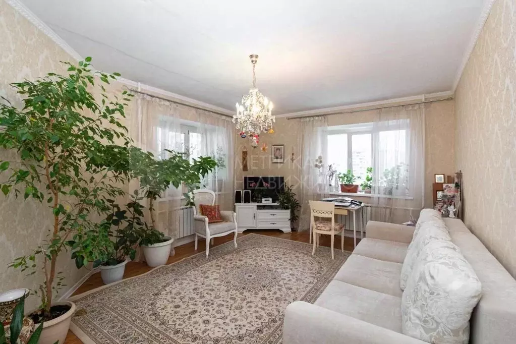 3-к кв. Тюменская область, Тюмень 6-й мкр, проезд 9 Мая, 7/2 (84.8 м) - Фото 2