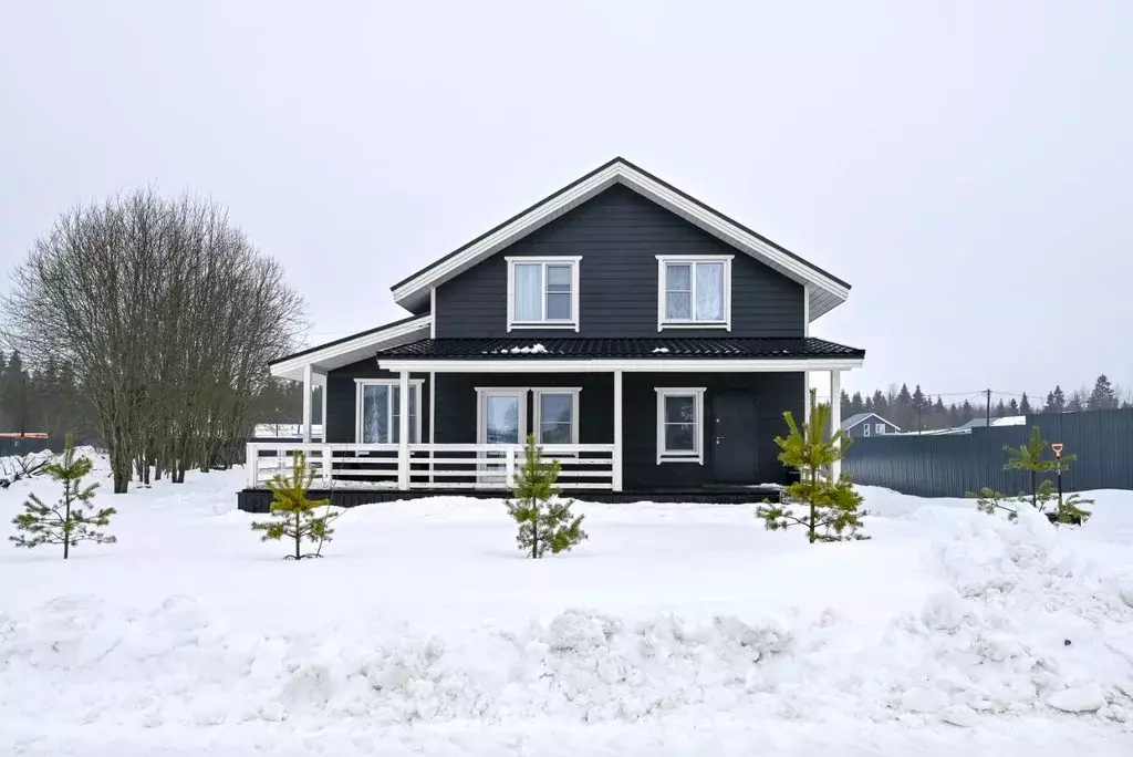 Дом в Ленинградская область, Волосовский район, Клопицкое с/пос, пос. ... - Фото 1