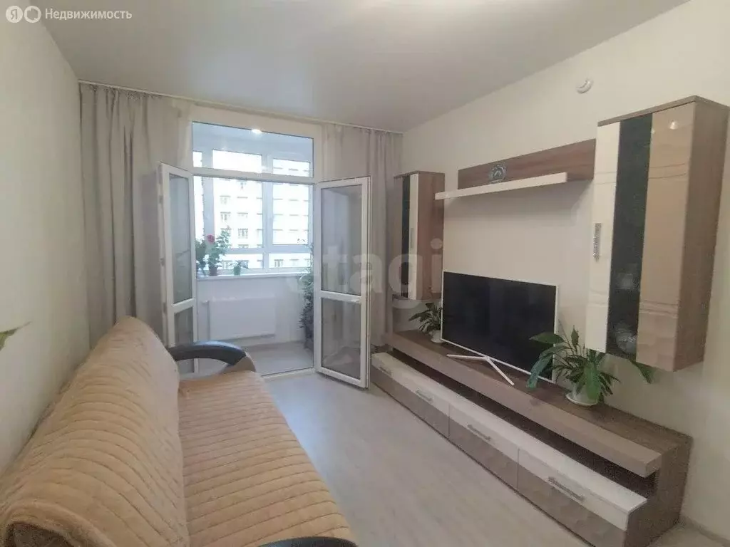 1-комнатная квартира: деревня Анкудиновка, Черкесская улица, 18 (45.3 ... - Фото 1