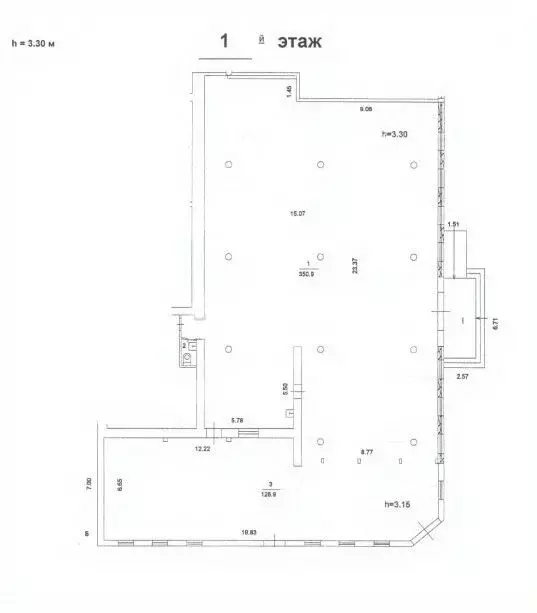 Помещение свободного назначения в Москва Солнцевский просп., 26 (479 ... - Фото 2