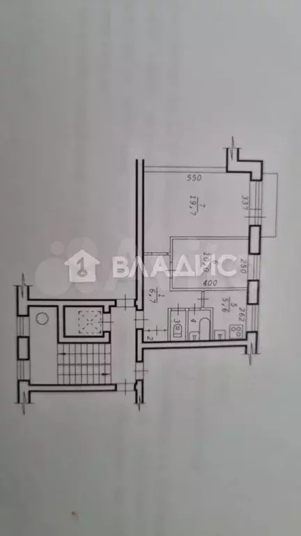 2-к. квартира, 45,7 м, 2/9 эт. - Фото 0