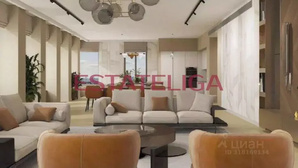 4-к кв. Москва ул. Костикова, 4к1 (273.0 м) - Фото 0
