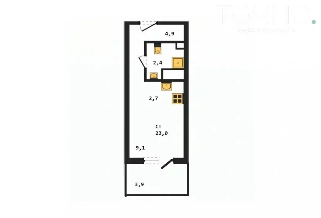 Студия Пензенская область, Пензенский район, Засечный сельсовет, с. ... - Фото 1