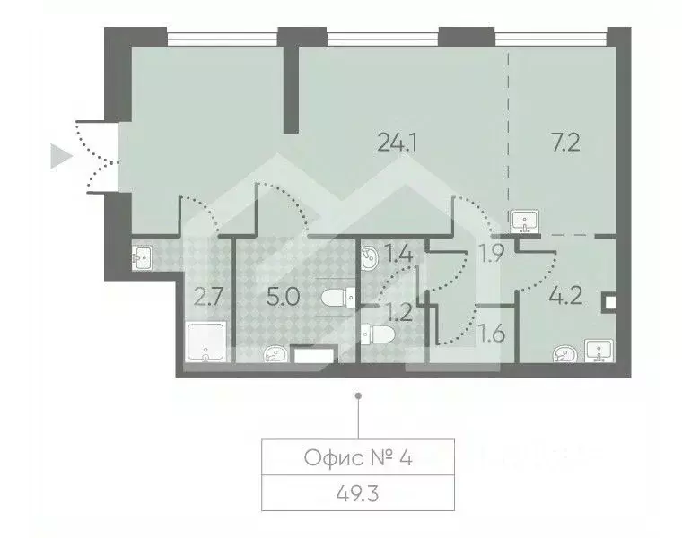 Помещение свободного назначения в Москва Производственная ул., 17 (49 ... - Фото 2