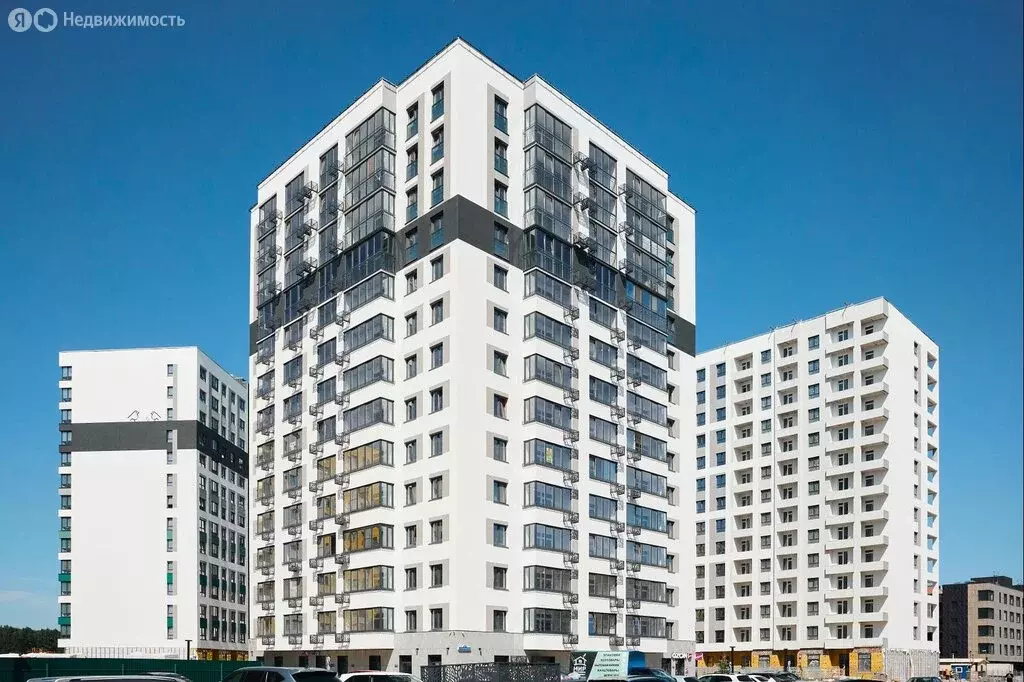 Квартира-студия: Дударева, улица Сергея Джанбровского, 27к3 (35.48 м) - Фото 2