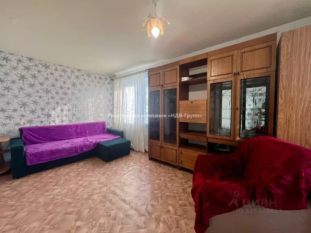 1-к кв. Хабаровский край, Хабаровск 1-й мкр, ул. Калараша, 11 (30.3 м) - Фото 2