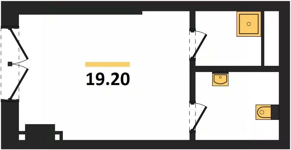 Помещение свободного назначения в Москва ул. Гастелло, 30 (19 м) - Фото 1