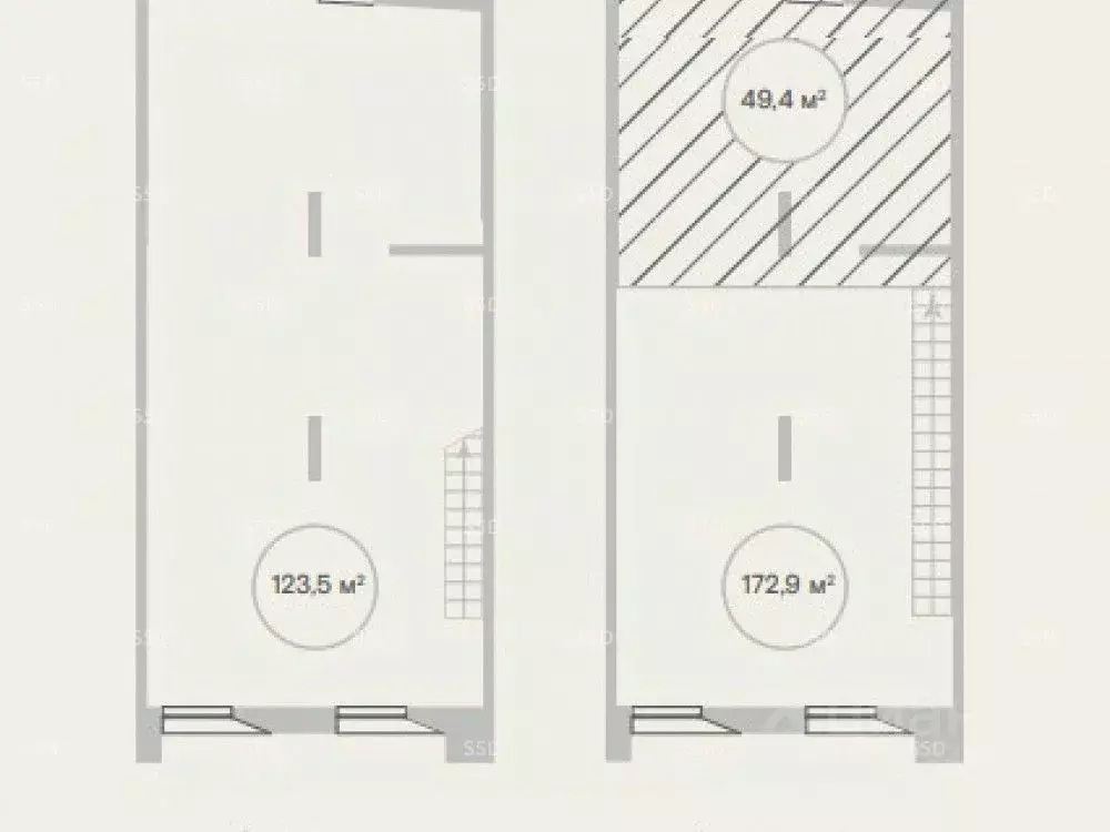 Торговая площадь в Москва Скотопрогонная ул., 31 (123 м) - Фото 2