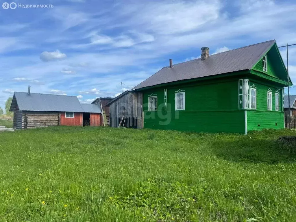 Дом в Вологодская область, Кадуйский муниципальный округ, деревня ... - Фото 0