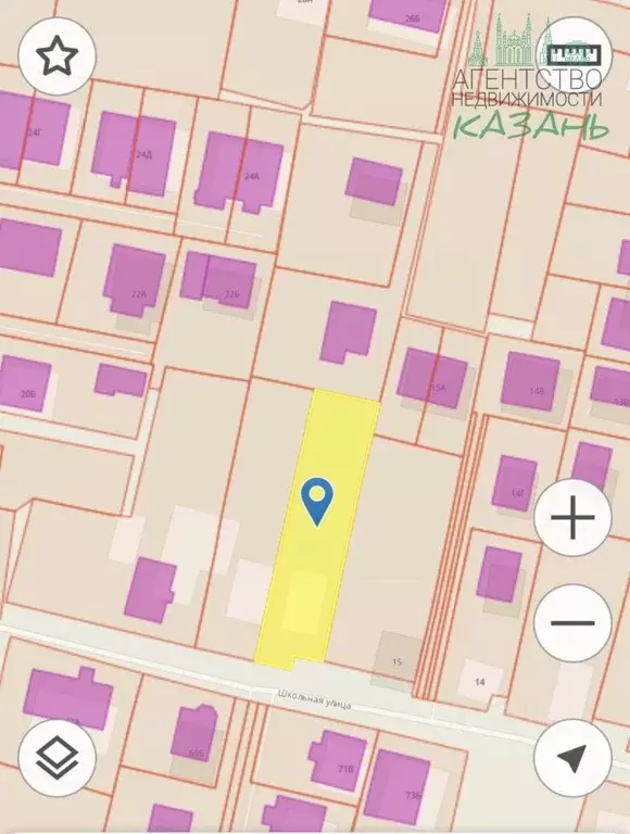 Участок в Татарстан, Казань Самосырово жилмассив, ул. Школьная, 16 ... - Фото 2