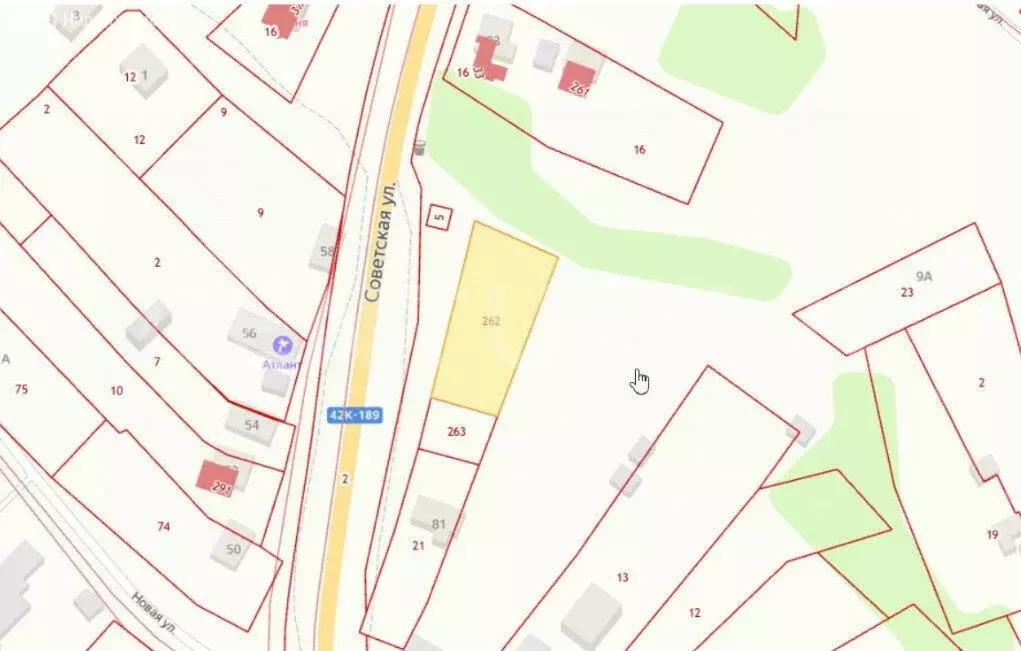 Участок в Ильино, Советская улица (15 м) - Фото 1