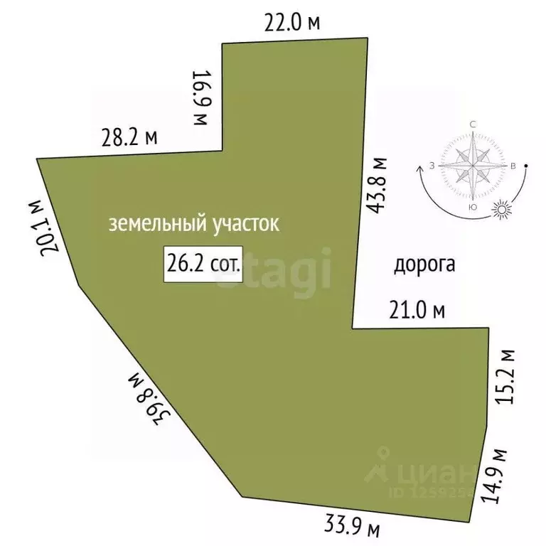 Участок в Крым, Алушта муниципальный округ, пос. Семидворье, ... - Фото 2