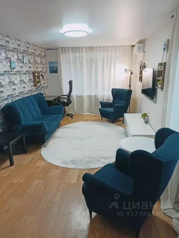 1-к кв. Самарская область, Тольятти Ленинский просп., 13 (41.0 м) - Фото 0