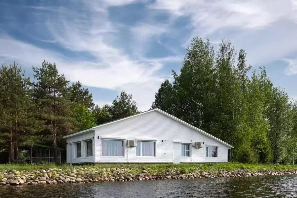 Дом в Ленинградская область, Лодейнопольский район, Доможировское ... - Фото 1