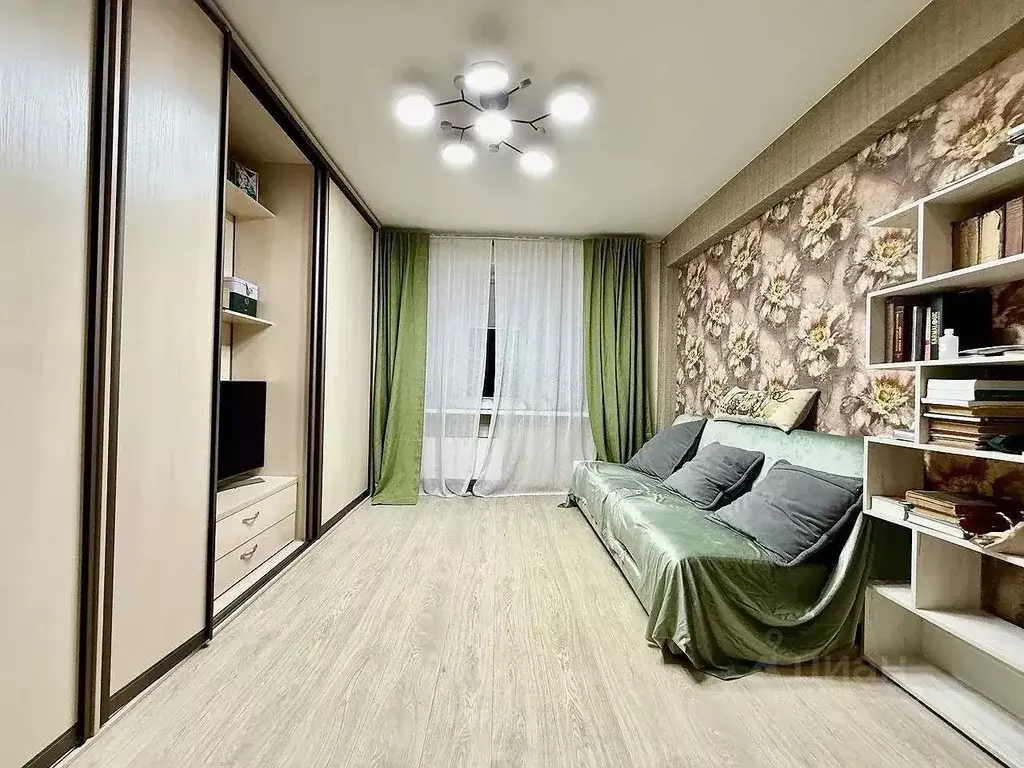 1-к кв. Московская область, Домодедово Западный мкр, ул. Лунная, 21 ... - Фото 1