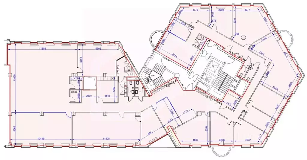 Помещение свободного назначения в Москва Космодамианская наб., 52С1 ... - Фото 2
