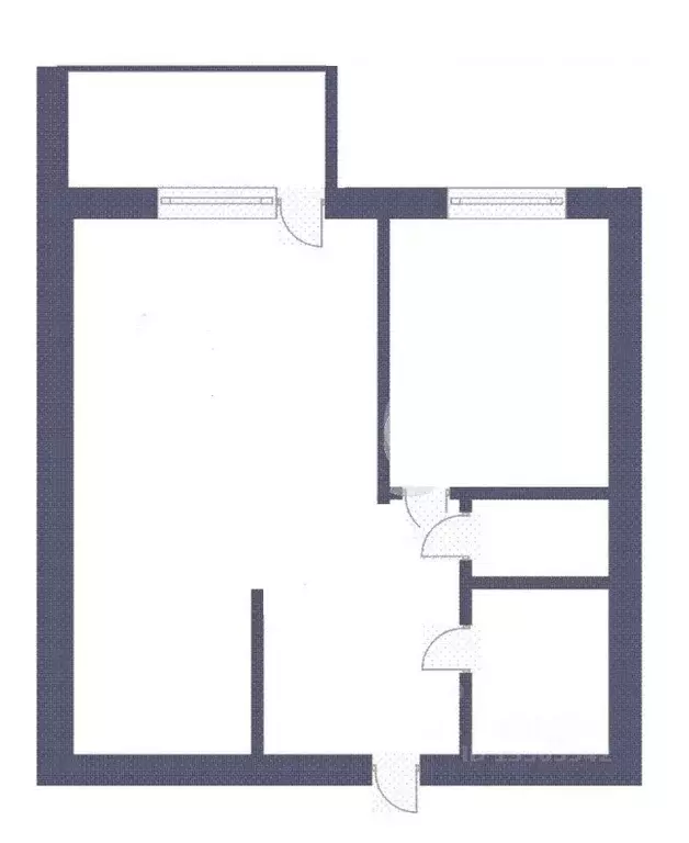 1-к кв. Кемеровская область, Топки Солнечный мкр, 1 (29.0 м) - Фото 1