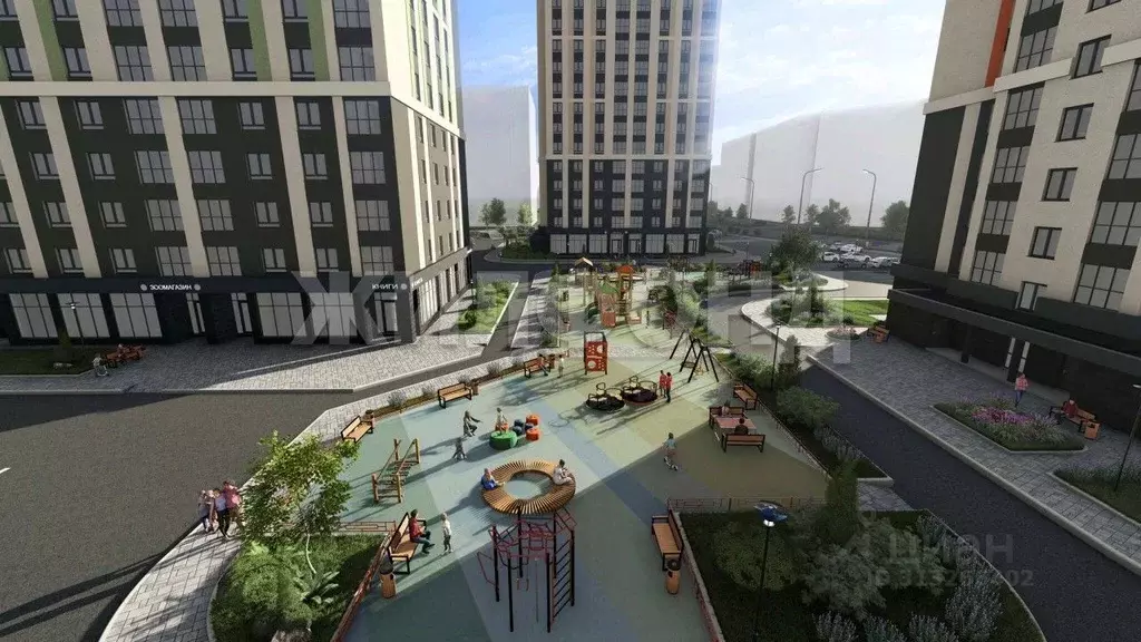 1-к кв. Брянская область, Брянск Школьный жилой комплекс (45.55 м) - Фото 2