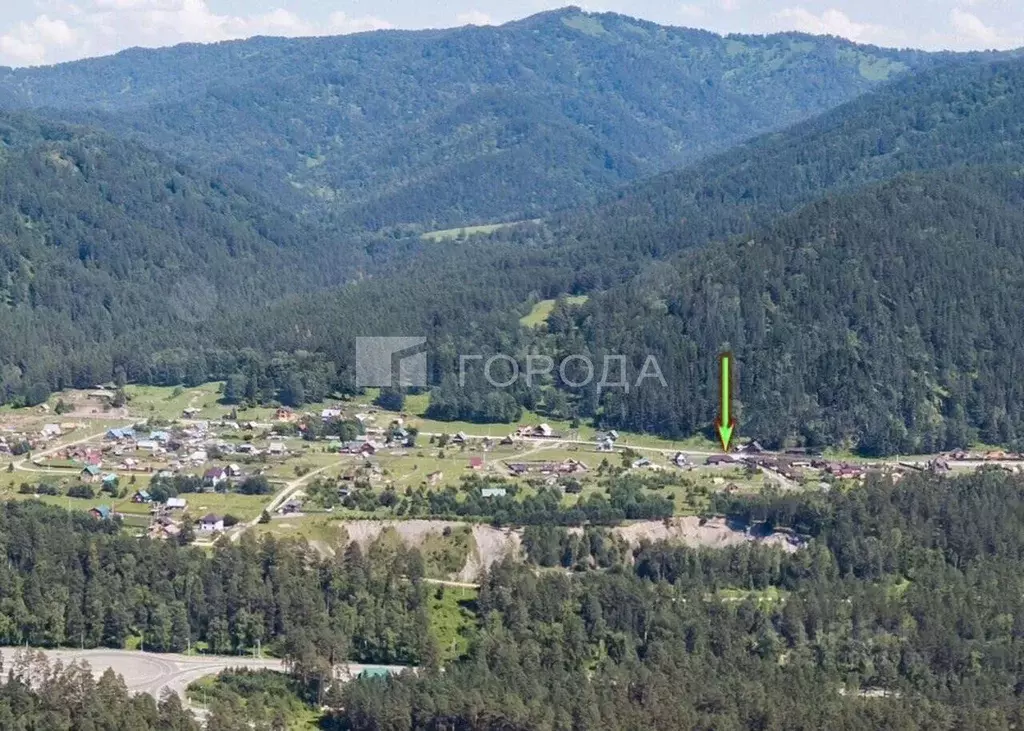 Участок в Алтай, Чемальский район, пос. Усть-Сема пер. В.И. Чаптынова, ... - Фото 1