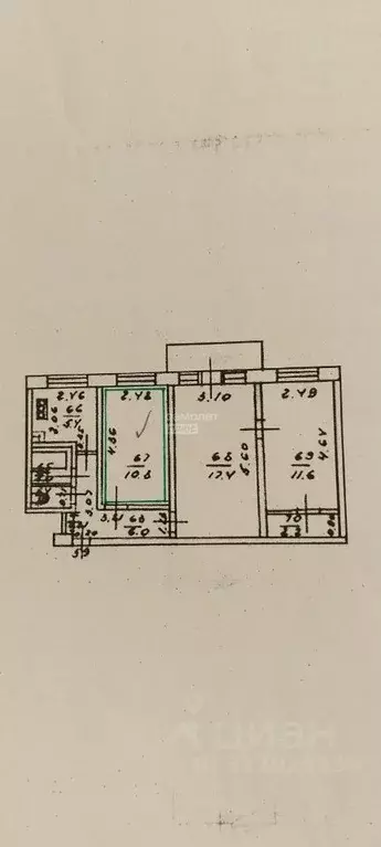 Комната Кировская область, Киров Коминтерновский мкр, ул. Павла ... - Фото 2