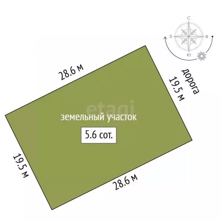 Участок в Ростовская область, Ростов-на-Дону пер. Ревенко (5.56 сот.) - Фото 1