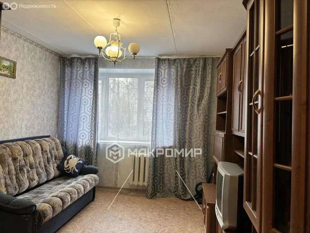 1к в 8-комнатной квартире (16.5 м) - Фото 1
