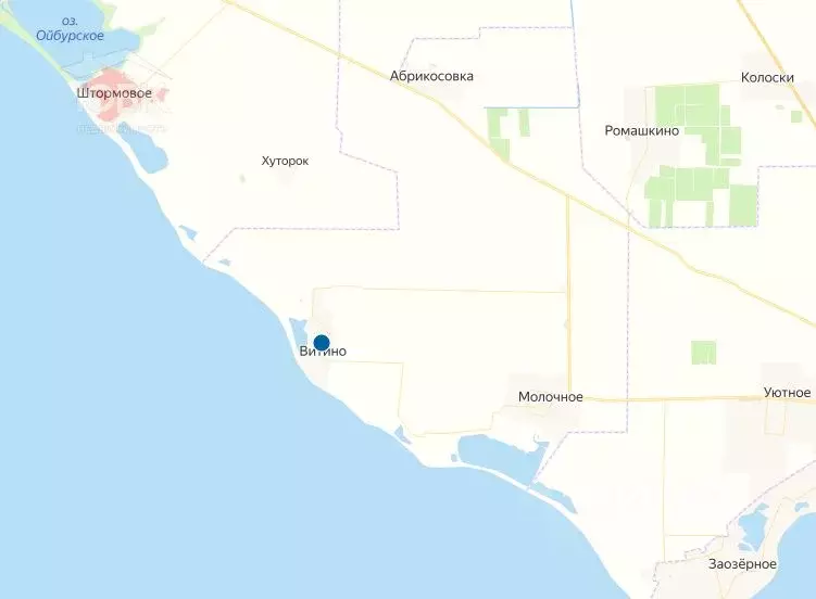 Участок в Крым, Сакский район, Молочненское с/пос, с. Витино ул. ... - Фото 2