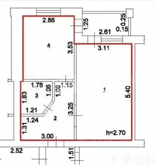 1-к кв. Калмыкия, Элиста 5-й мкр, 2В (41.5 м) - Фото 2