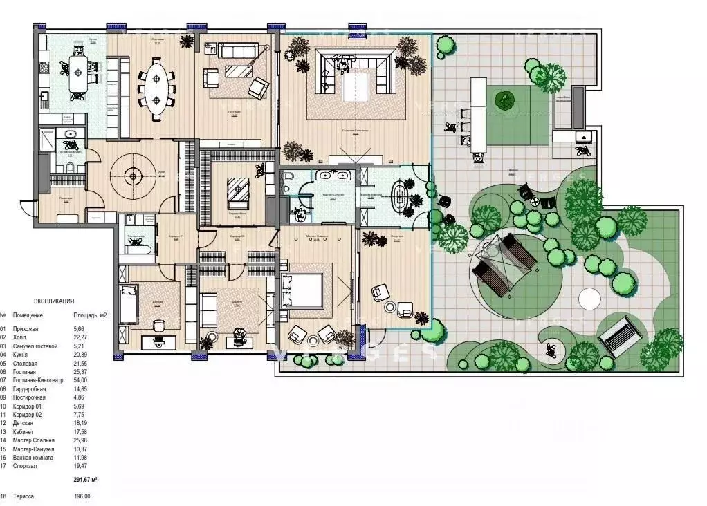 5-к кв. Москва ул. Сергея Бондарчука, 6 (350.0 м) - Фото 1