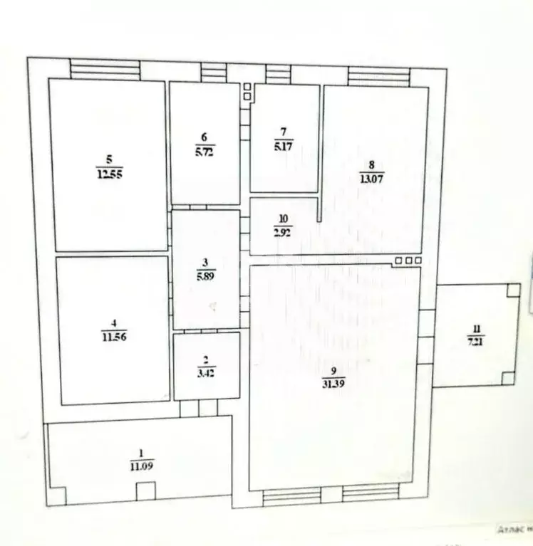 Дом в Татарстан, Лаишевский район, Кирбинское с/пос, д. Травкино ул. ... - Фото 2