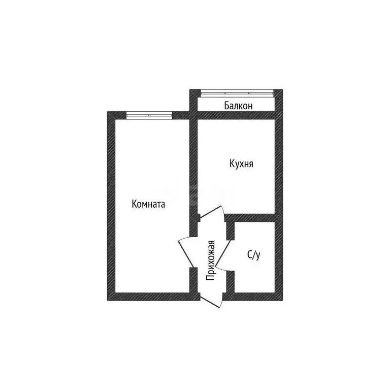 1-комнатная квартира: Краснодар, Московская улица, 148к2 (30.5 м) - Фото 1