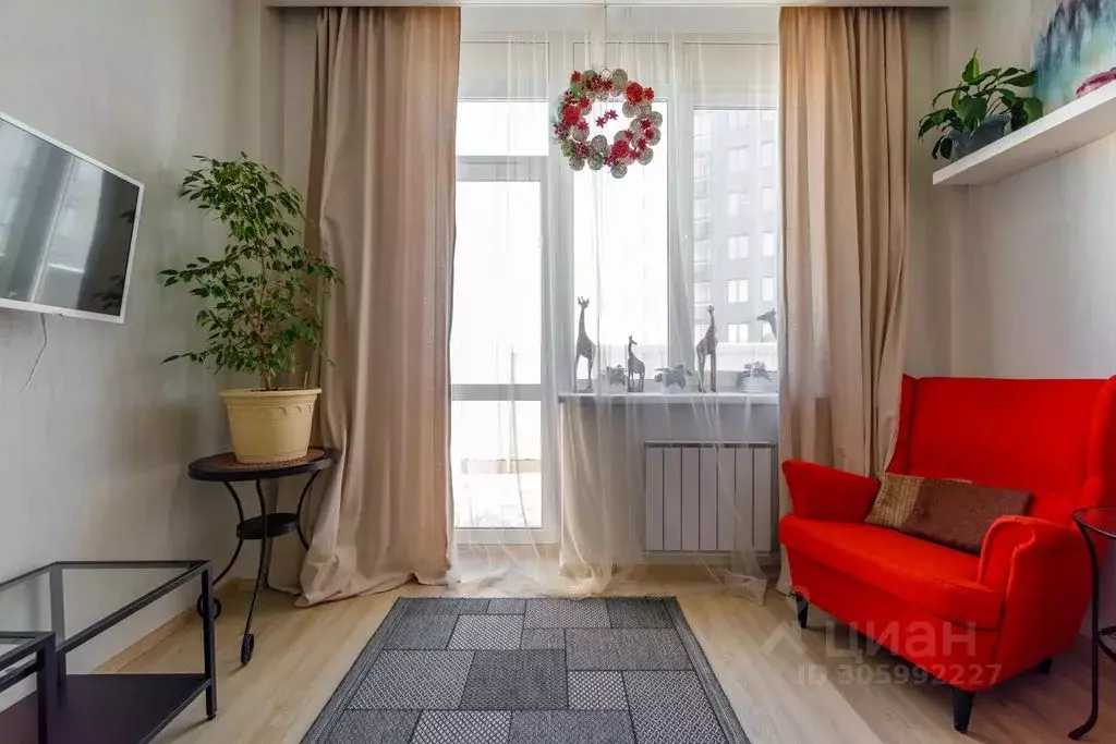 1-к кв. Свердловская область, Екатеринбург ул. Крестинского, 35 (35.0 ... - Фото 2