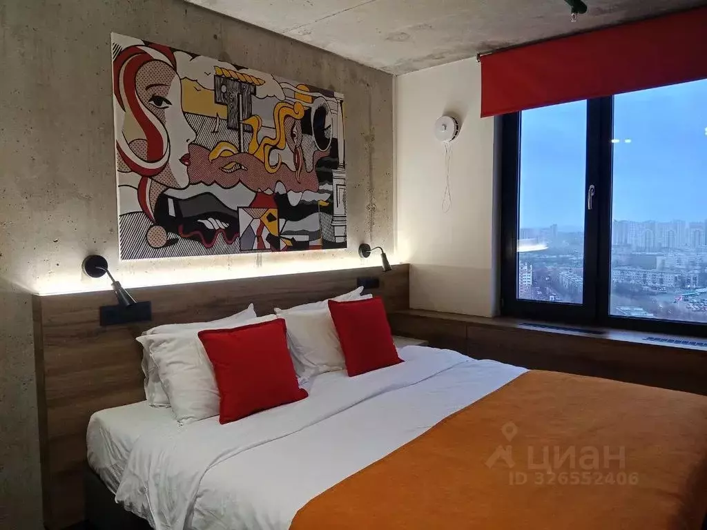 Комната Санкт-Петербург ул. Орджоникидзе, 44а - Фото 1