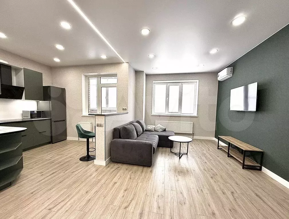Квартира-студия, 40 м, 6/25 эт. - Фото 1