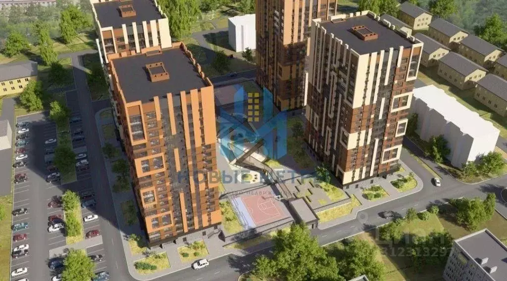 2-к кв. Нижегородская область, Нижний Новгород 52-й Автозавода кв-л,  ... - Фото 2