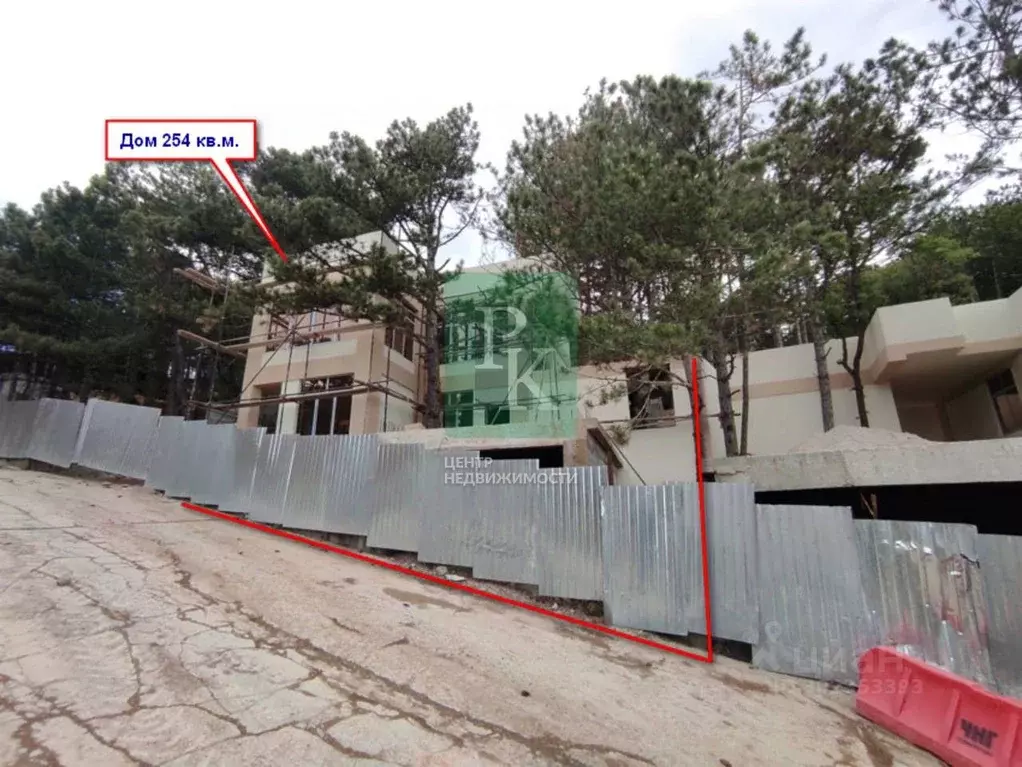 Дом в Крым, Ялта городской округ, Гаспра пгт ул. Горького (254 м) - Фото 2